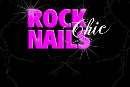 rock chic nail logo