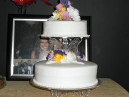 Leonnie's engagement cake