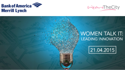Women Talk IT: Leading Innovation -banner