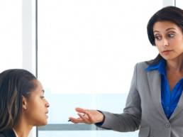 Group Of Women Meeting In Office