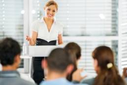 professional women Speaking