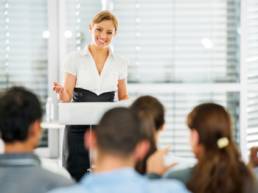 professional women Speaking