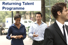 Returning to work at Bank of America