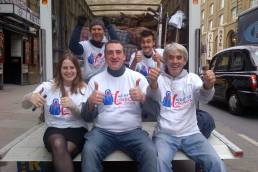 Alice-and-volunteers-on-the-van-1