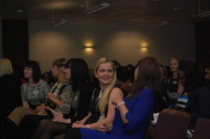 lights down for the Women Unplugged Event