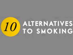 10 alternatives to smoking