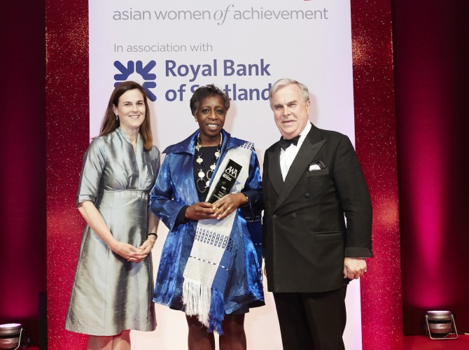 Winner (Community) UEL (Femi Bola MBE collecting for them)