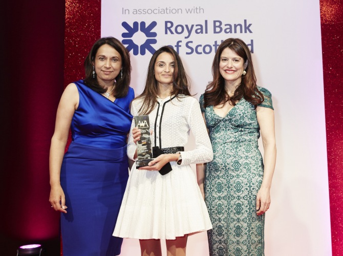 Winner (Entrepreneur) Farzana Baduel