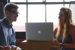 Female Entrepreneur in meeting