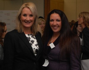 Caroline Dinenage MP and Vanessa Vallely