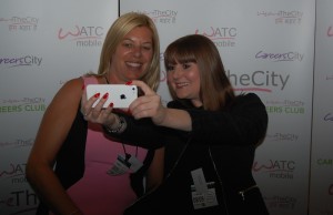 Kayleigh Bateman and Jeanette Fryer caught taking a selfie