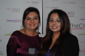 Memona Mohammad and her mother