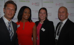 Rashida Harry and supporters