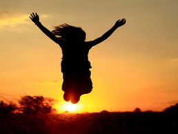 jumping woman featured