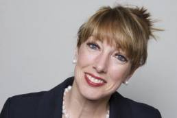 woman in her 50's working in office