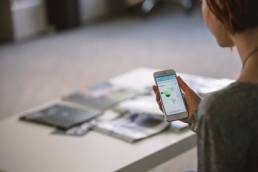 women with phone featured