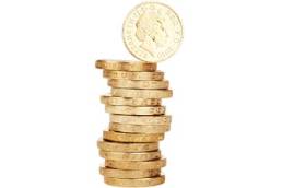 pile of pound coins, money, earn featured