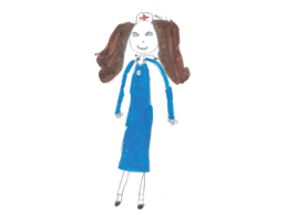 PageGroup Drawing of female nurse featured