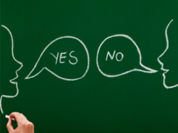 yes no speech bubbles featured