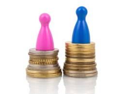 man and woman standing on money featured