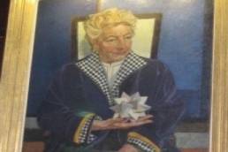 Painting of Dame Shirley