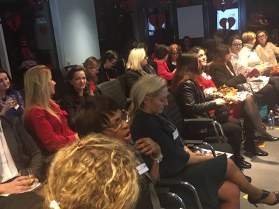 Careers Club members listening to the speakers