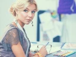 female fashion designer in creative industries featured