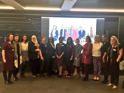 Previous Rising Star winners attending Careers Club event