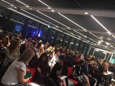 Audience at the Careers Club event