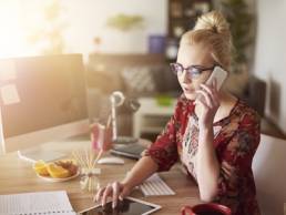 multitasking woman featured