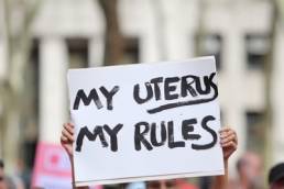 abortion, my uterus my rules poster featured