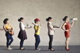 woman going through a career change featured