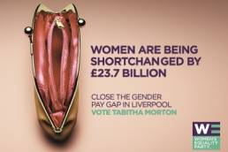 women's equality party purse featured