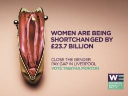 women's equality party purse featured