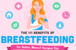 The Benefits Of Breastfeeding Infographic by Mom Loves Best featured