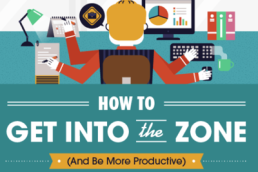 how to get into the zone and to be more productive featured