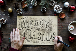 pen is poised christmas cards featured