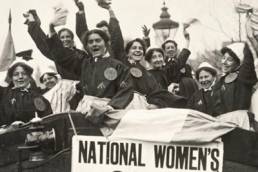 Women's suffrage featured