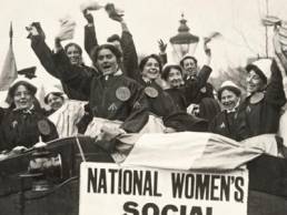 Women's suffrage featured