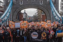 CARE International’s #March4Women, London, UK 04 Mar 2017 featured