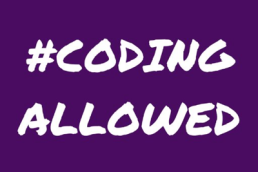 #CodingAllowed