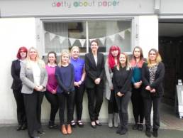 Be the Business - Dotty about Paper - Team Photo featured