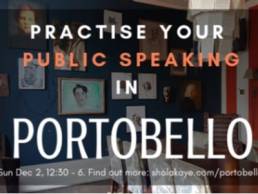 Public speaking in Portobello featured