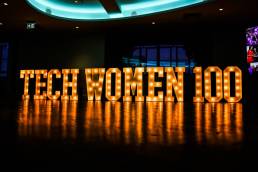 TechWomen100 in lights