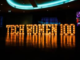 TechWomen100 in lights