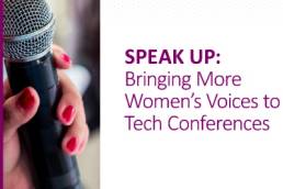 Speak Up Bringing More Women's Voices to Tech Conferences featured