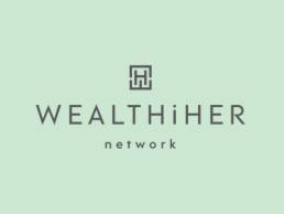 WealthiHer logo featured