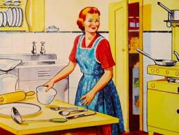 gender stereotypes, vintage advertising featured