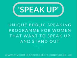 Speak Up programme featured
