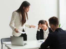 angry coworker, disruptive behaviour featured